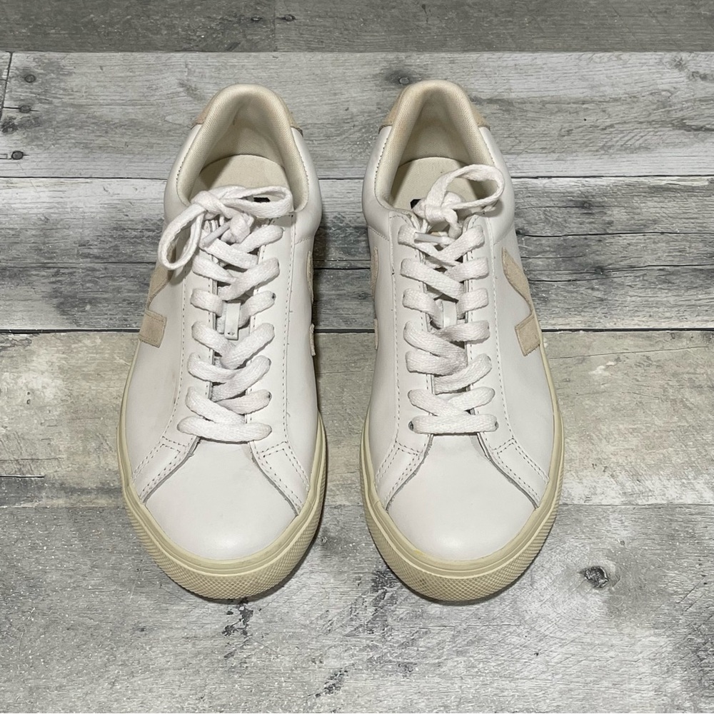 VEJA ESPLAR WOMENS SNEAKERS - EXTRA WHITE SABLE - SZ - 6.US / 37.EU - Picture 2 of 10
